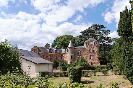 Photo extérieur d'un château